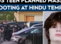 അമേരിക്കയിൽ ഹിന്ദു ക്ഷേത്രത്തിൽ കൂട്ടക്കൊലപാതകത്തിന് പദ്ധതി; 19-കാരൻ പിടിയിൽ